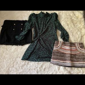 Zara XL Dress and Skirts Bundle